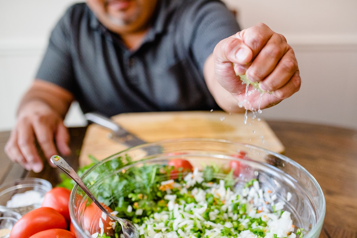 Gesundes Essen mit pflanzlichen Proteinen